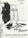 CARTEL DE "LA PORTA DEL PARADIS"